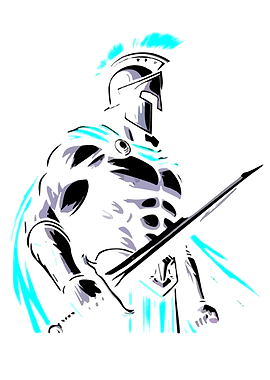 Spartan Warrior with Sword