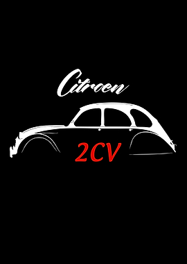 Citroen 2CV Silhouette