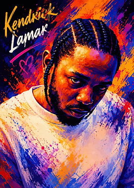 Kendrick Lamar Portrait