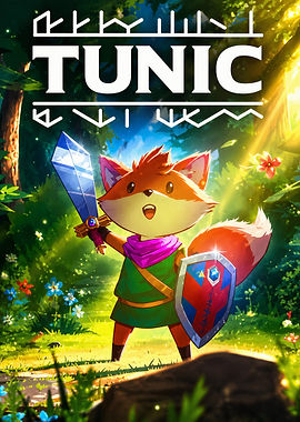 Tunic Fox with Sword and Shield