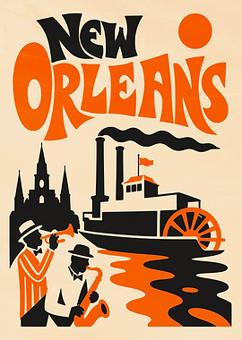 New Orleans Jazz and Steamboat