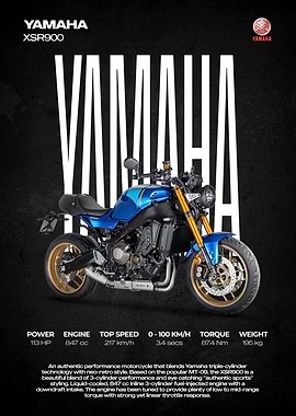 Yamaha XSR900 Motorcycle
