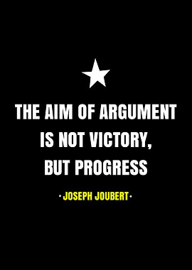 The Aim of Argument Quote