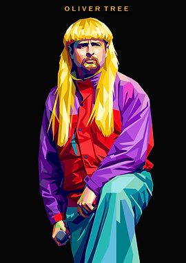 Oliver Tree Pop Art Portrait