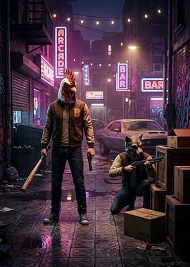 Hotline Miami Game Art