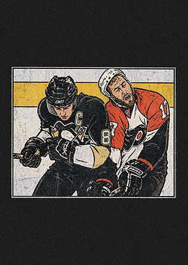 Hockey Players in Action