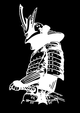Samurai Warrior in Armor