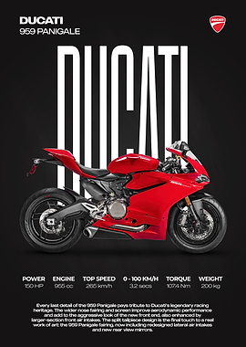 Ducati 959 Panigale Motorcycle