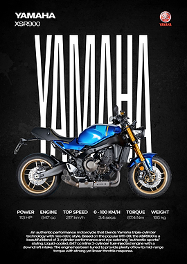 Yamaha XSR900 Motorcycle