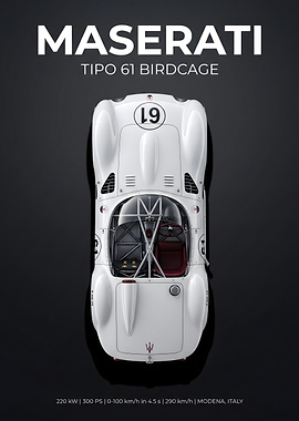 Maserati Tipo 61 Birdcage