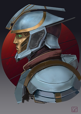 Sci Fi Helmet Exploration