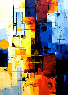 Abstract Geometric Composition