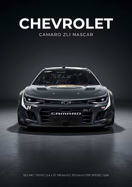 Chevrolet Camaro ZL1 NASCAR Race Car
