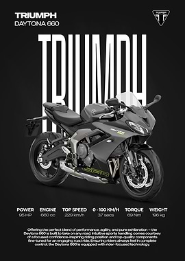 Triumph Daytona 660 Motorcycle