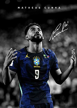 Matheus Cunha Brazil Soccer Jersey