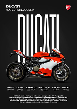 Ducati 1199 Superleggera Motorcycle