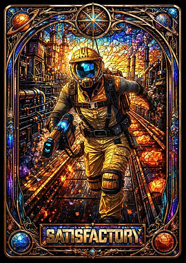 Satisfactory Game Art