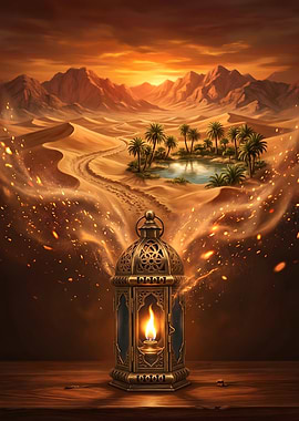 Desert Oasis Lantern