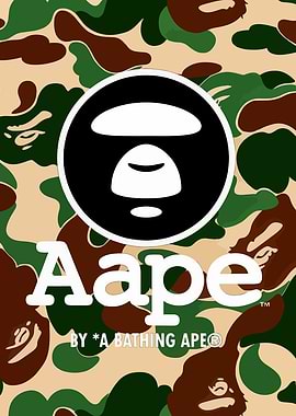 A Bathing Ape Camo Logo
