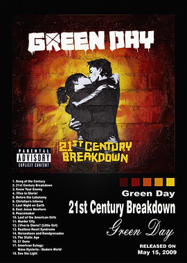 Green Day 21st Century Breakdown Album Art
