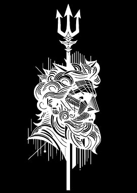 Neptune Trident Graphic