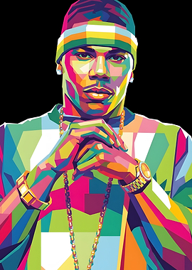 Colorful Portrait of Nelly