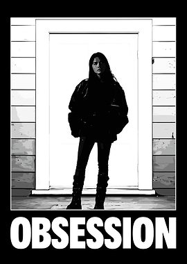 Obsession Poster with Woman