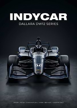 IndyCar Dallara DW12 Series Race Car