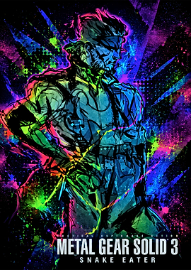 Metal Gear Solid 3 Snake Eater Poster