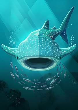 Geometric Whale Shark