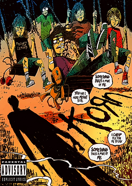 Disturbing Comic Art of Kids on Swings