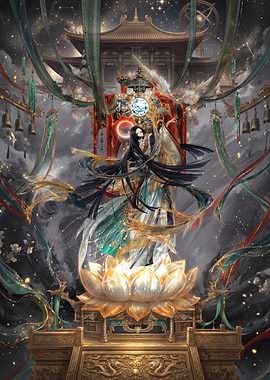 Celestial Lotus Goddess