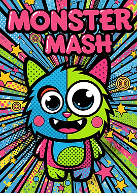 Monster Mash Cartoon Character