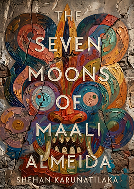 The Seven Moons of Maali Almeida Book Cover