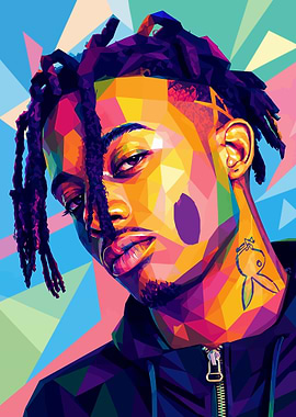 Playboi Carti WPAP Portrait