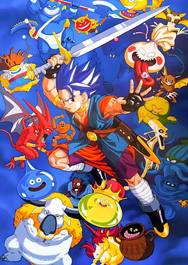 Dragon Quest Heroes Characters and Monsters