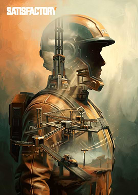 Satisfactory Game Art