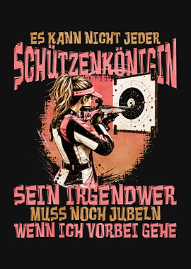 Schützenkönigin Shooting Target