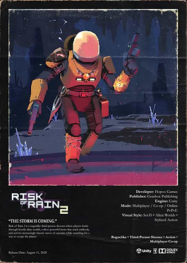 Risk of Rain 2 Game Poster