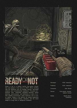 Ready or Not Game Poster