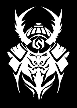 Samurai Warrior Emblem