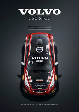 Volvo C30 STCC Race Car
