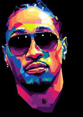 future Portrait of a Man with Sunglasses