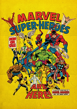 Marvel Super-Heroes Are Here