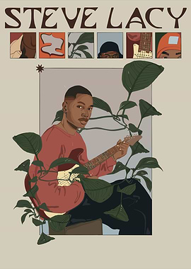 Steve Lacy with Guitar and Plants