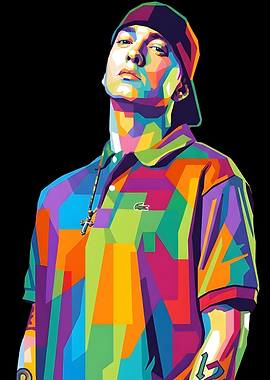 Eminem Pop Art Portrait
