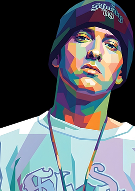 Eminem Pop Art Portrait