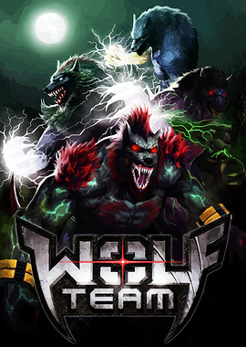 Wolf Team Werewolf Art