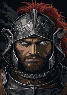 Divinity Original Sin 2 Warrior in Helmet