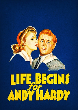 Life Begins for Andy Hardy movie poster